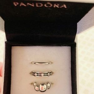 3 Pandora Rings